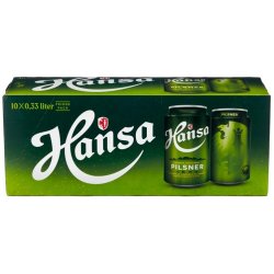 Hansa Pilsner Fridgepack Boks 10-pack