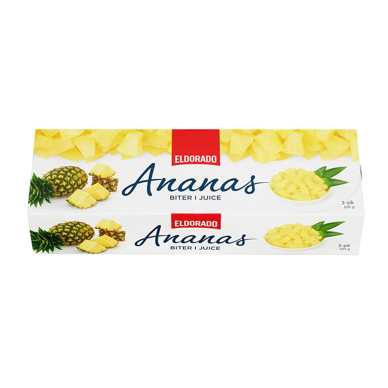 Ananas i Biter i Juice Eldorado Ananas i Biter i Juice Eldorado