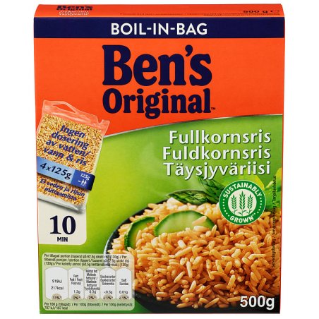 Fullkornris Boil in Bag Uncle Bens