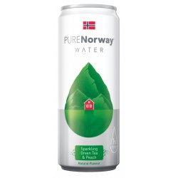 Sparkling Water Green Tea PureNorway