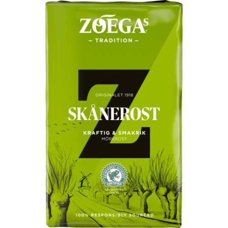 Zoegas Kaffe Skånerost Kartong