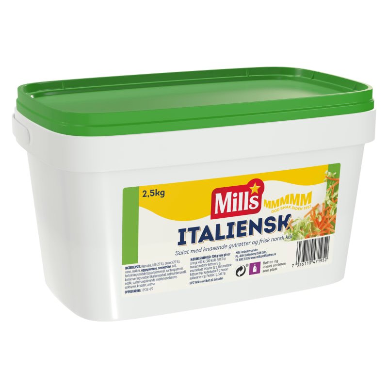 Italiensk Salat Delikat 2,5kg Italiensk Salat Delikat 2,5kg