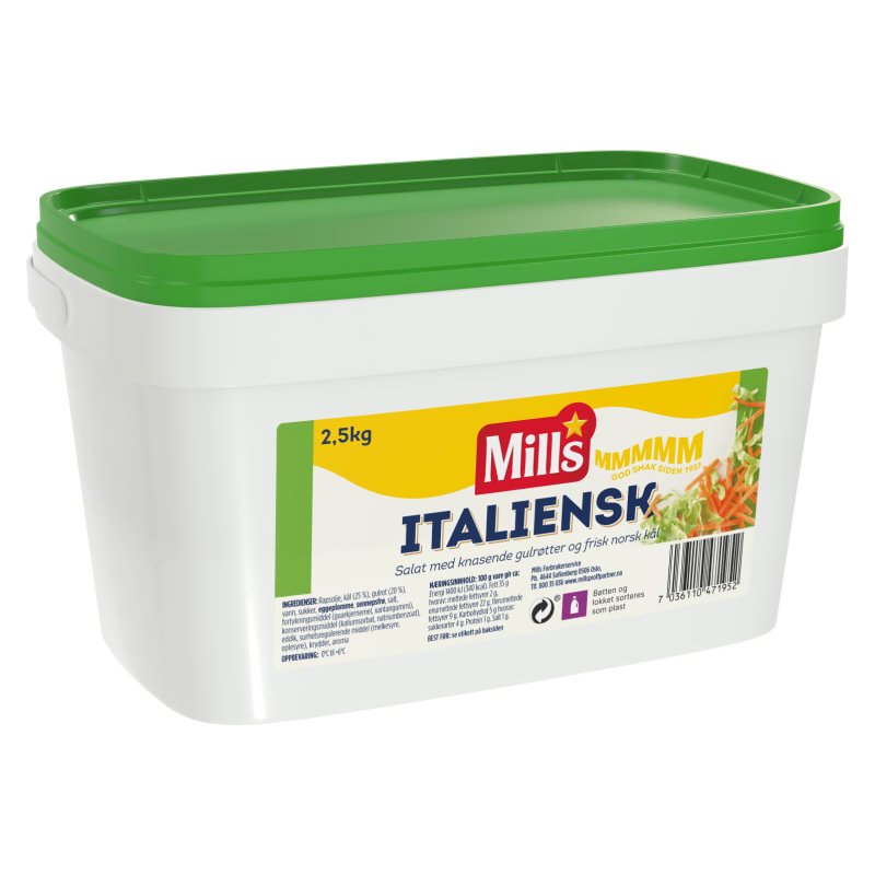 Italiensk Salat Delikat 2,5kg