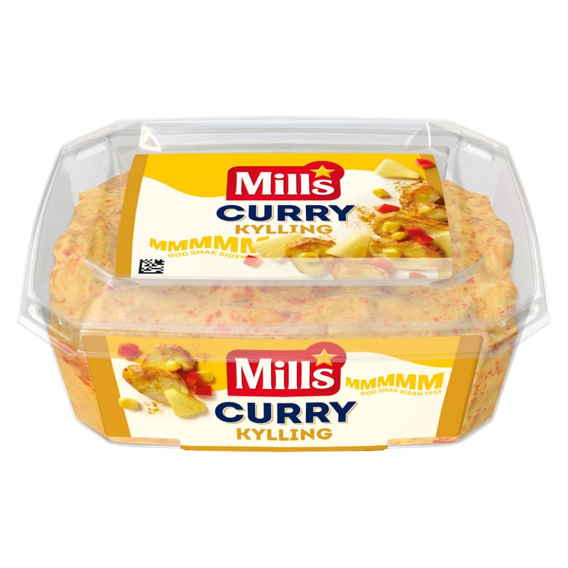 Curry Kyllingsalat Mills