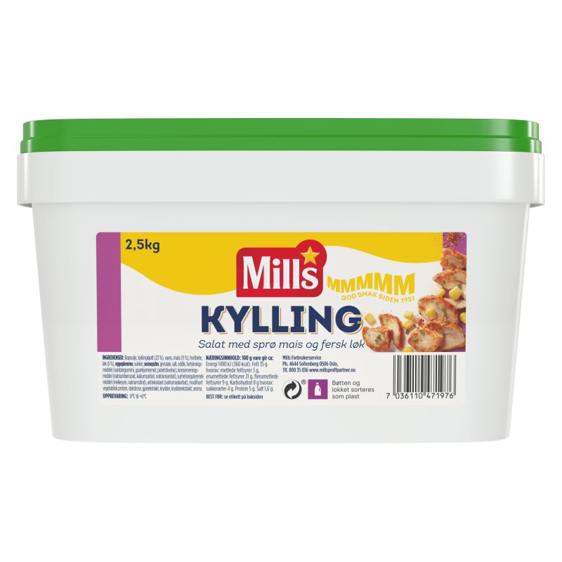 Kyllingsalat Delikat 2,5kg Kyllingsalat Delikat 2,5kg
