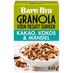 Granola Kakao,Kokos&Mandel Bare Bra