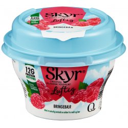 Skyr Luftig Bringebær Q