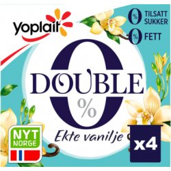 Yoplait Yoghurt Double 0% Vanilje