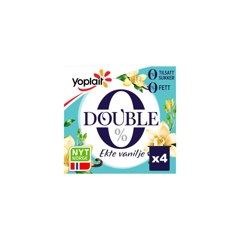 Yoplait Yoghurt Double 0% Vanilje