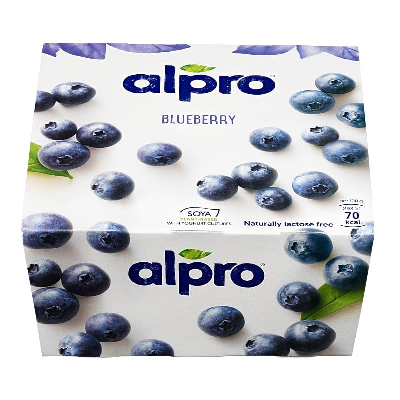 Soyayoghurt Blåbær Alpro