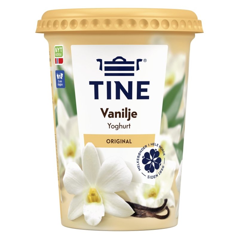 TINE Yoghurt Vanilje 500g TINE Yoghurt Vanilje 500g