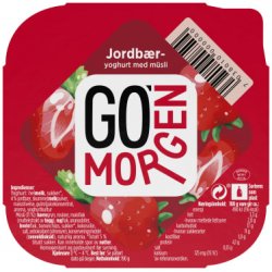 Go’morgen Jordbæryoghurt m/Müsli