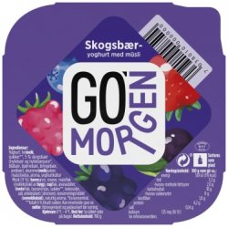 Go’morgen Skogsbæryoghurt m/Müsli