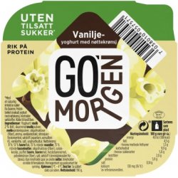 Go'morgen UTEN Vaniljeyoghurt m/Nøttekrønsj