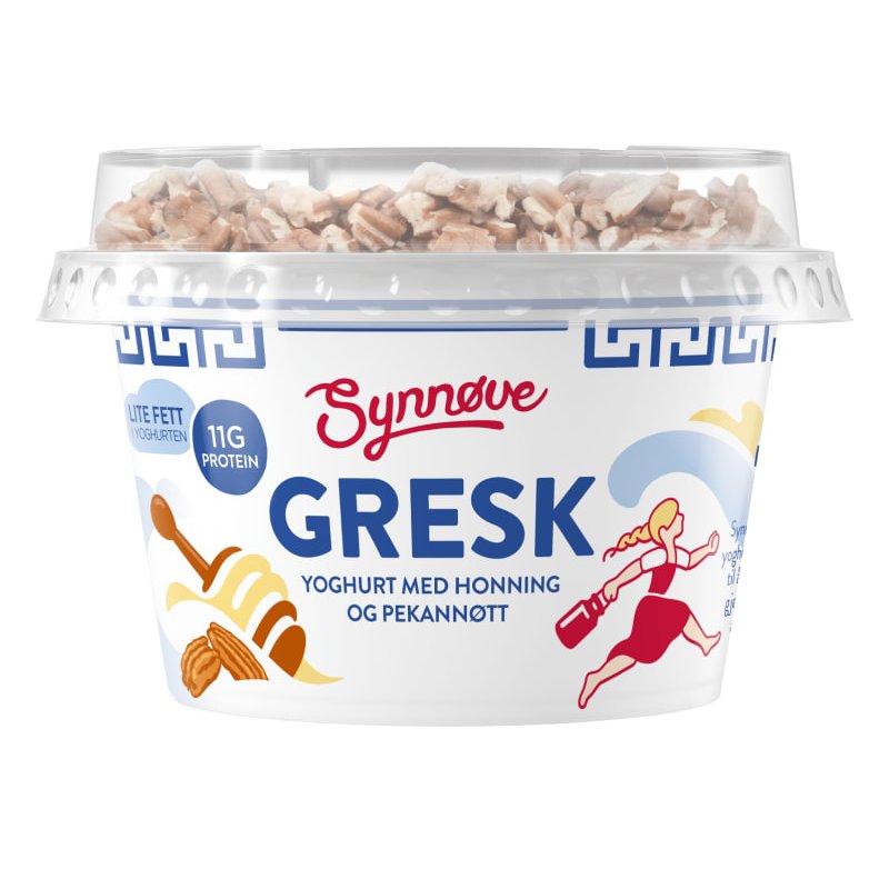 Synnøve Gresk Yoghurt Honning&Pekannøtt