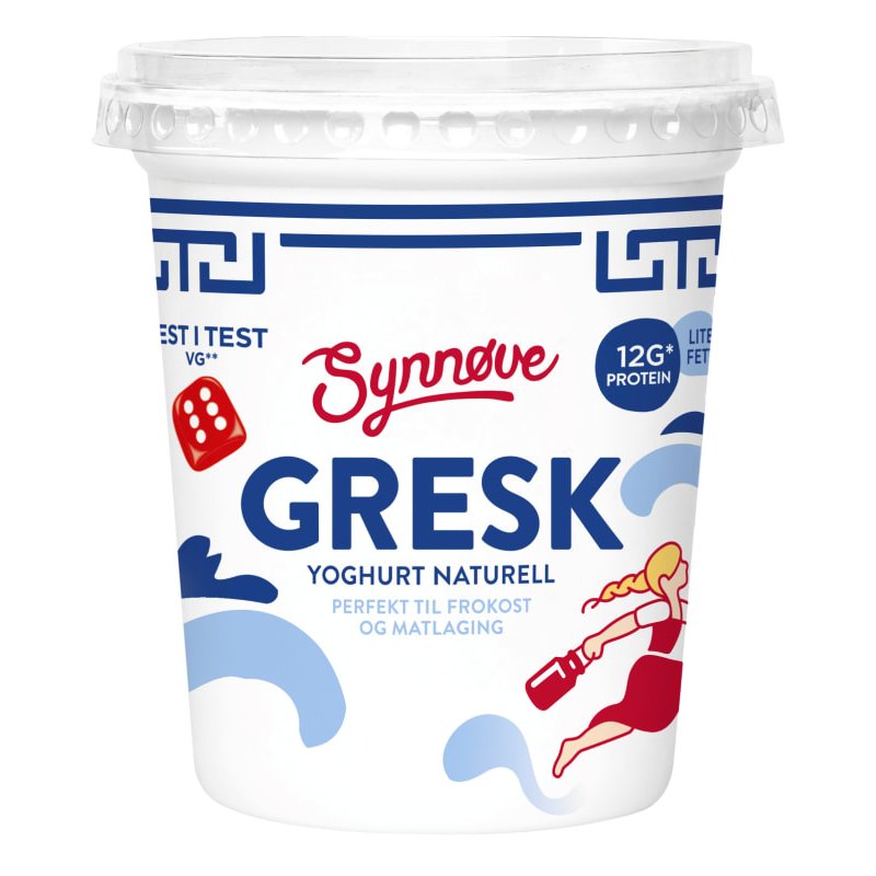 Synnøve Gresk Yoghurt Naturell 350g