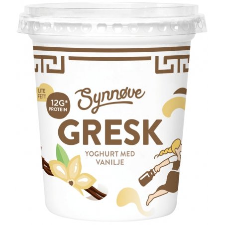 Gresk Yoghurt Vanilje Synnøve