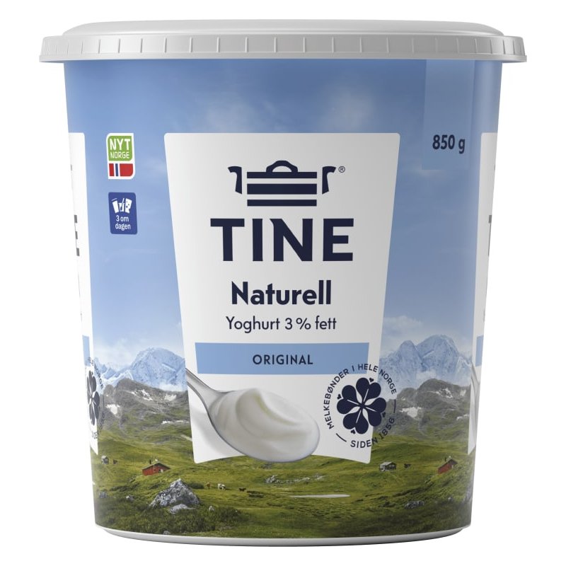 TINE Yoghurt Naturell 850g