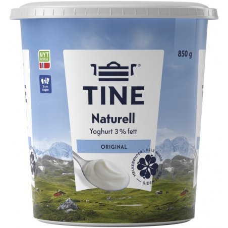 TINE Yoghurt Naturell 850g