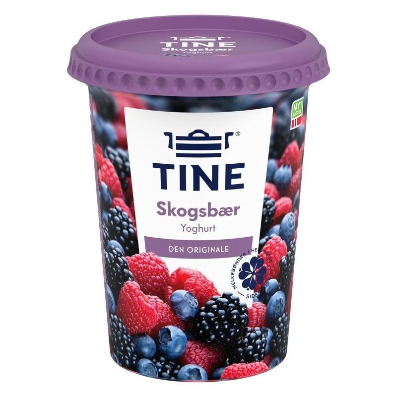 TINE Yoghurt Skogsbær TINE Yoghurt Skogsbær