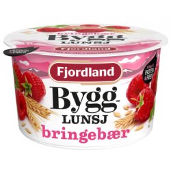 Fjordland Bygglunsj Bringebær BRETT