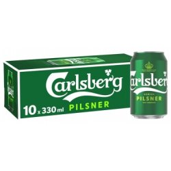 Carlsberg Pilsner Boks 10- pack