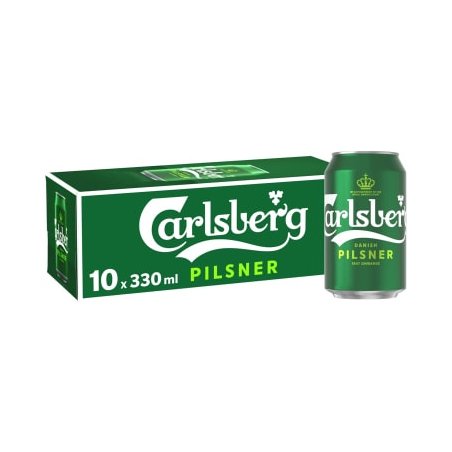Carlsberg Pilsner Boks 10- pack
