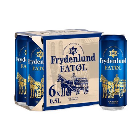 Frydenlund Fatøl Boks 6-pack