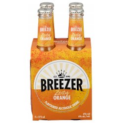 Bacardi Breezer Orange Flaske 4-pack