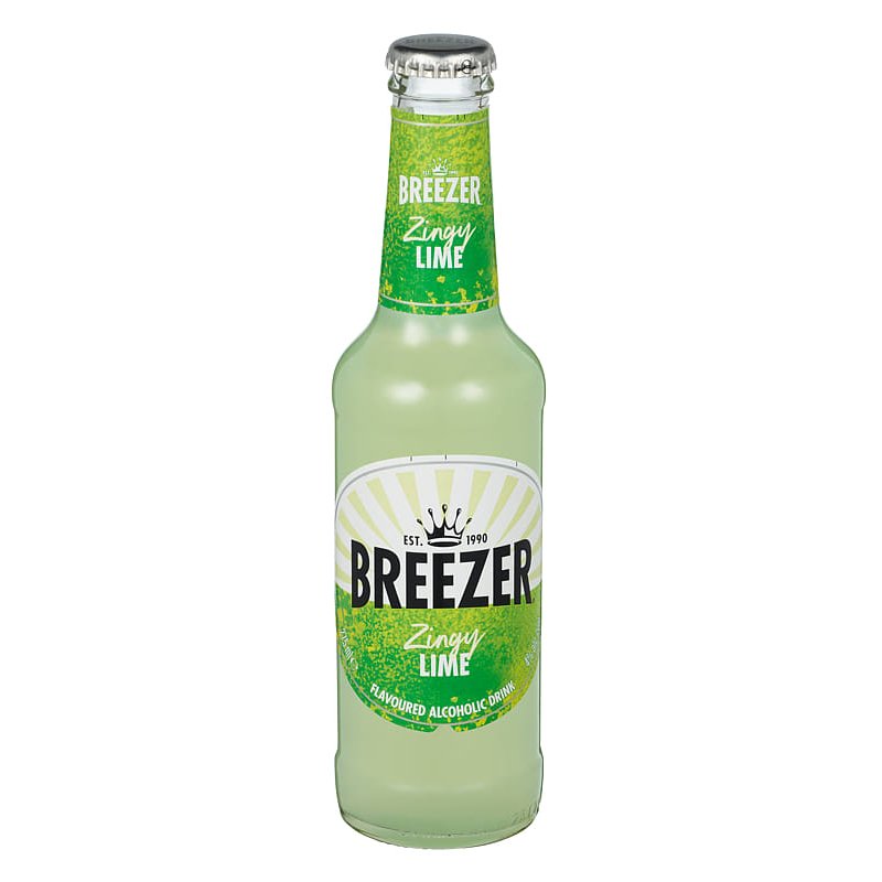 Bacardi Breezer Lime Flaske
