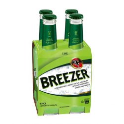Bacardi Breezer Lime Flaske 4-pack