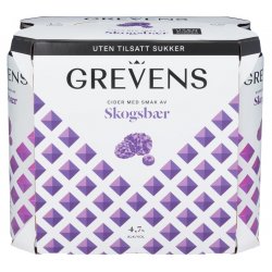 Grevens Cider Skogsbær UTEN Sukker 6-pack