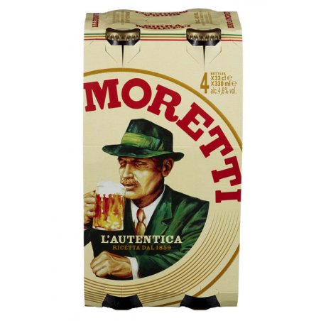 Birra Moretti 4-pack