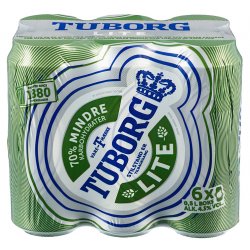 Tuborg Lite Boks 6-pack