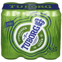 Tuborg Grønn Boks 6-pack