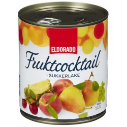 Fruktcocktail i Sukkerlake Eldorado