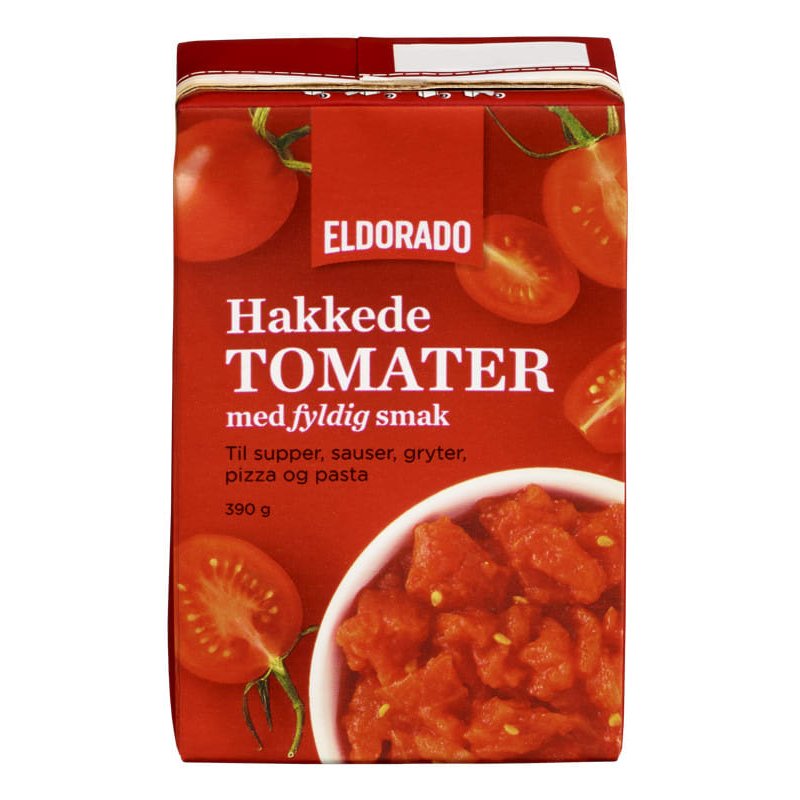 Hakkede Tomater Eldorado