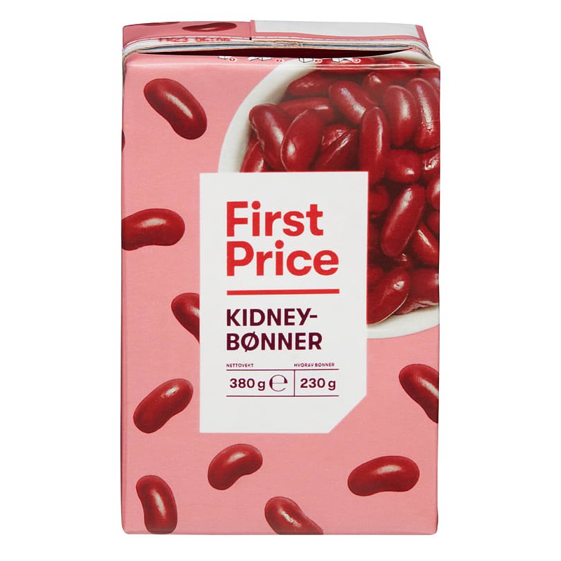Kidneybønner First Price
