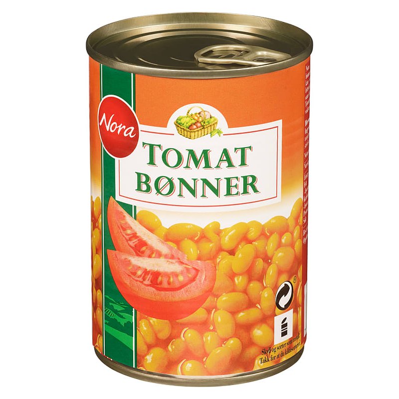 Tomatbønner Nora