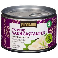 Vannkastanjer Skivet Eldorado