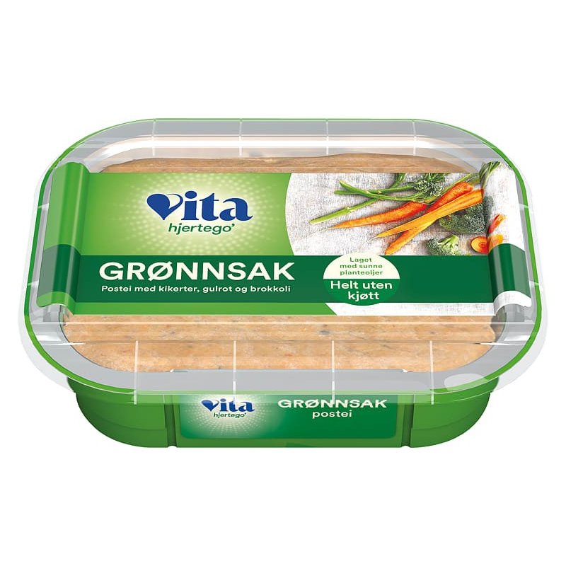 Grønnsakspostei Vita Hjertego