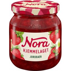 Jordbærsyltetøy Hjemmelaget Nora