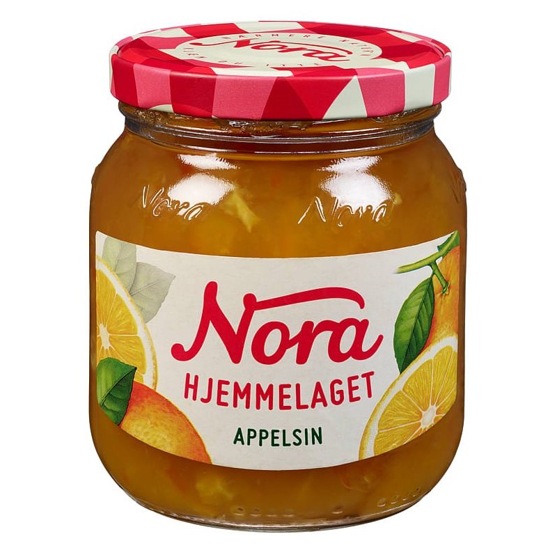 Appelsinmarmelade Hjemmelaget Nora