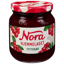 Tyttebærsyltetøy Hjemmelaget Nora