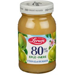 Eple&Pæresyltetøy 80% Uten Sukker Lerum