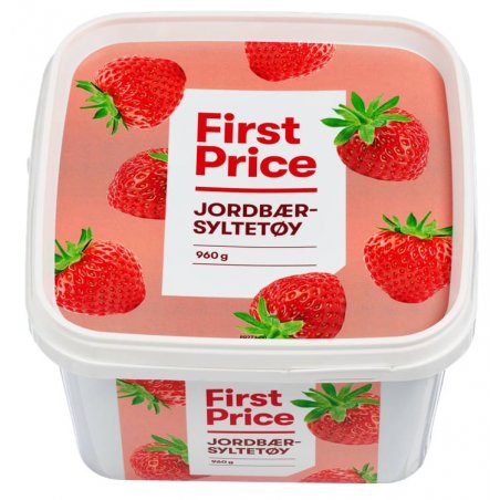 Jordbærsyltetøy First Price