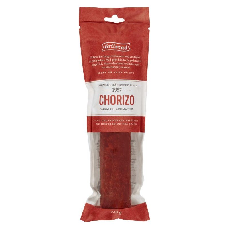 Chorizo Hel Grilstad