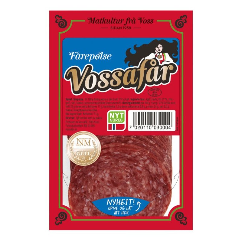 Fårepølse Vossafår Fårepølse Vossafår