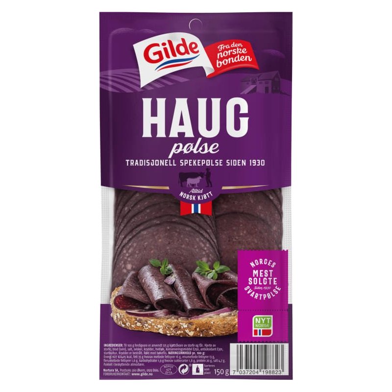 Haugpølse Skivet Gilde Haugpølse Skivet Gilde