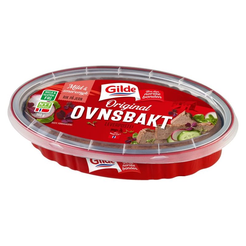 Gilde Original Ovnsbakt Leverpostei